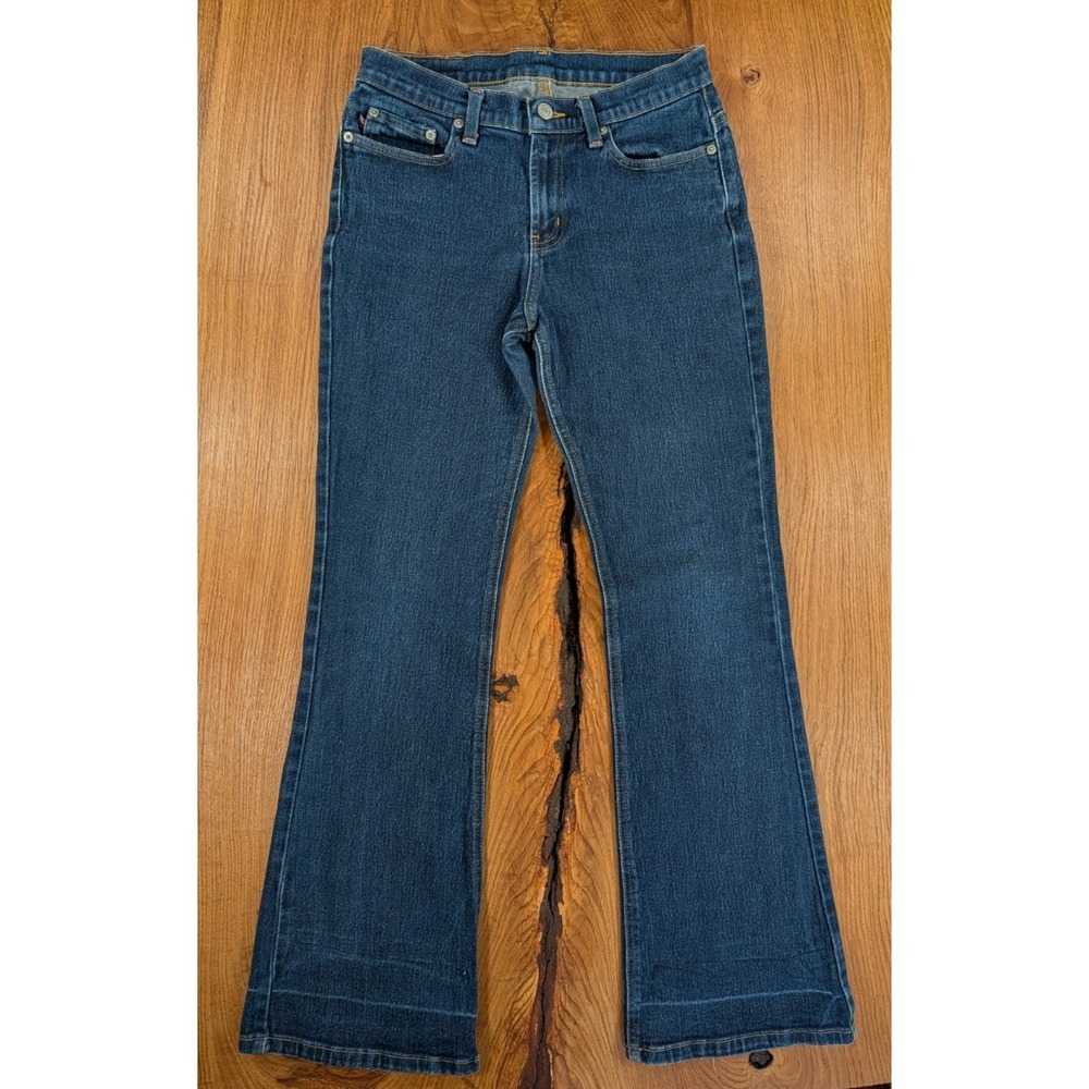 Y2K Polo Jeans Co Ralph Lauren Womens Size 7 Bootcut Jeans Low Rise